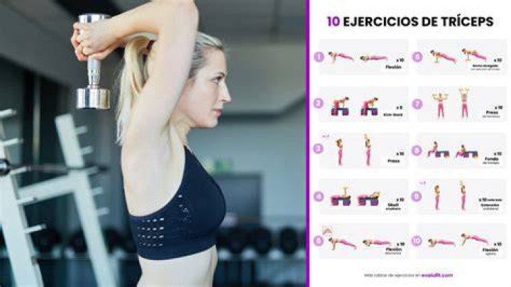 25 ejercicios de brazos para unos tríceps grandes y fuertes