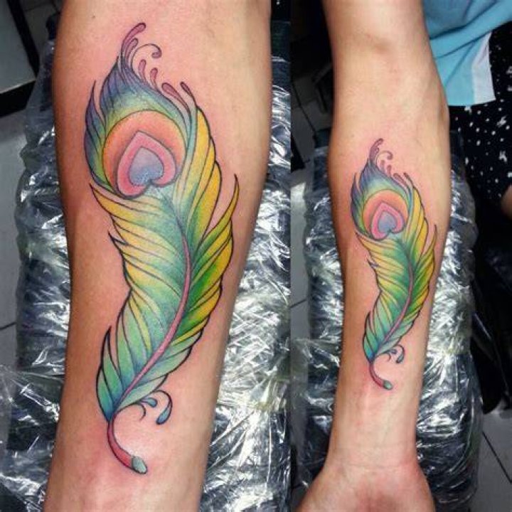 75+ Best Peacock Feather Tattoo Designs & Meanings (2019)
