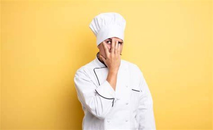 A chef looks bored on Below Deck Ben Robinson