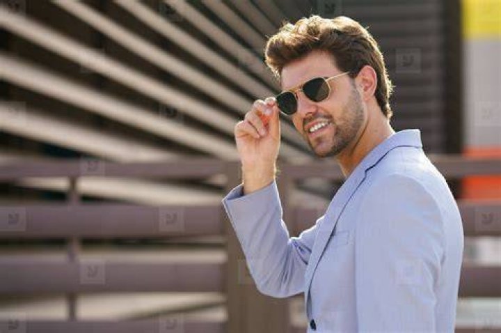 a man wearing sunglasses a man wearing sunglasses