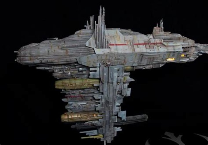 A medical frigate from Return of the Jedi
