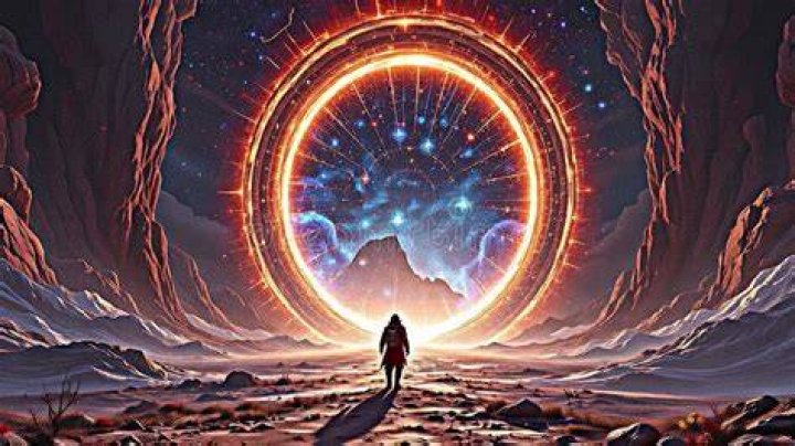 A portal opens in the woods in Boruto