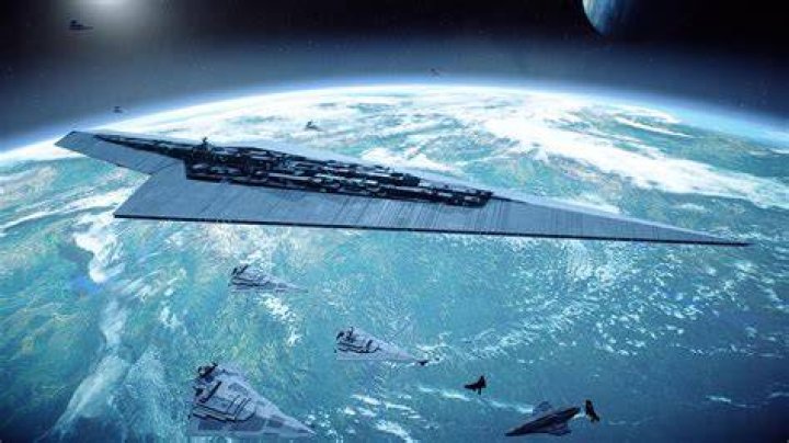 A Super Star Destroyer from Star Wars