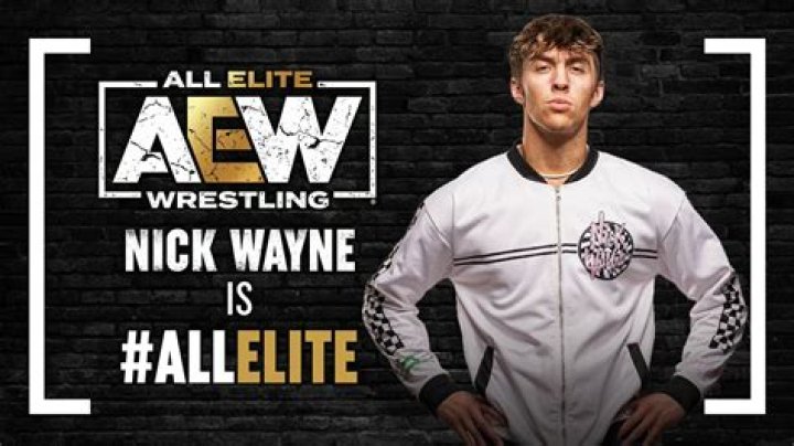 AEW star Nick Wayne at Joey Janela's Spring Break 6 in 2022
