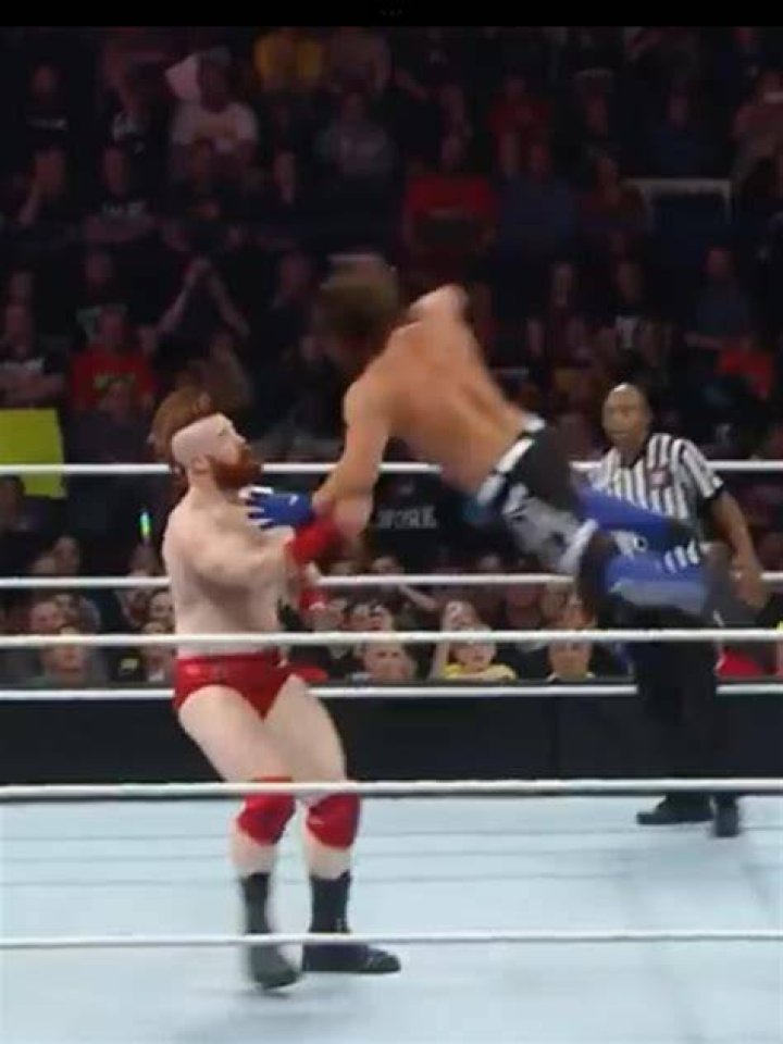 AJ Styles v Sheamus 