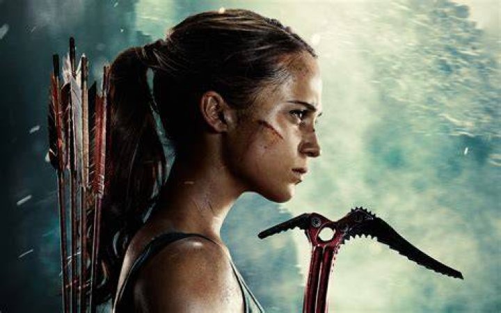 Alicia Vikander as Lara Croft in Tomb Raider 2018