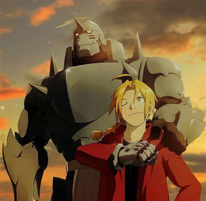 Alphonse and Edward Elric in Fullmetal Alchemist: Brotherhood