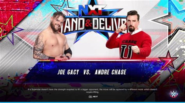 andre chase vs joe gacy at roadblock