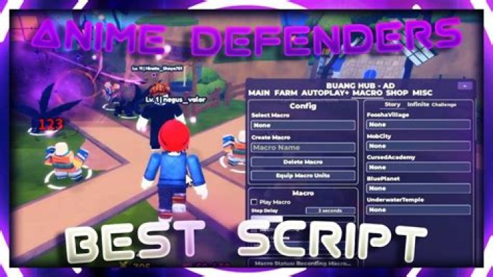 Anime Defenders Script Auto Farm And More