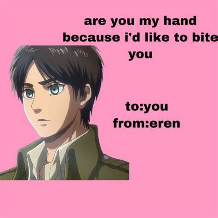 100+ Best Anime Pick-Up Lines (By True Otaku Fans) 4 Aot Anime Pick-Up Lines - 100+ Best Anime Pick-Up Lines (By True Otaku Fans)