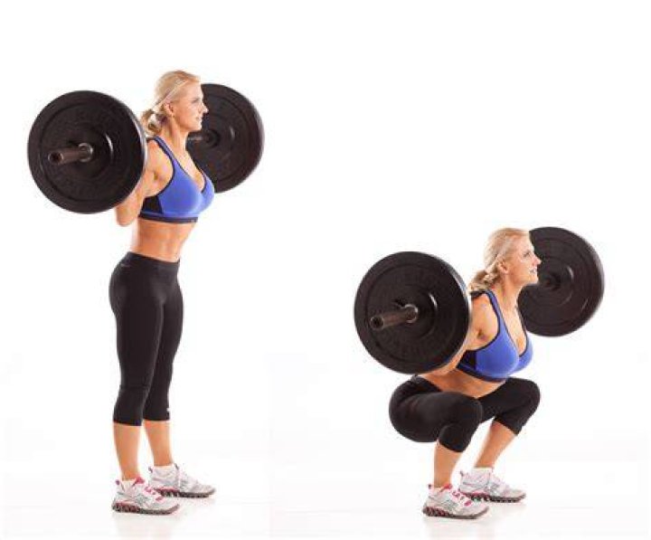 barbell back squat