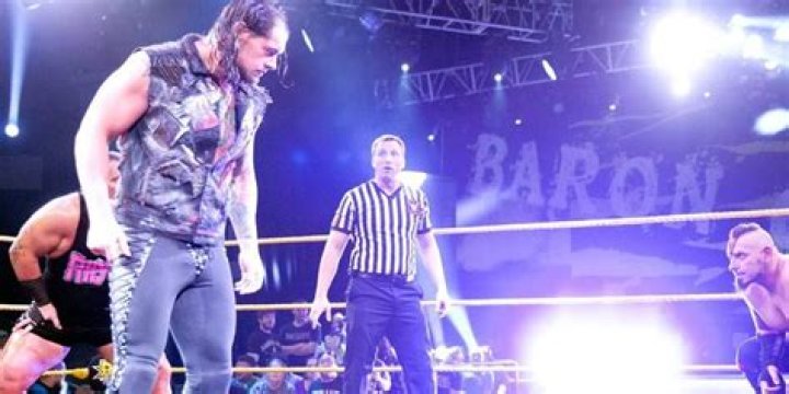 Baron Corbin and Rhyno together 
