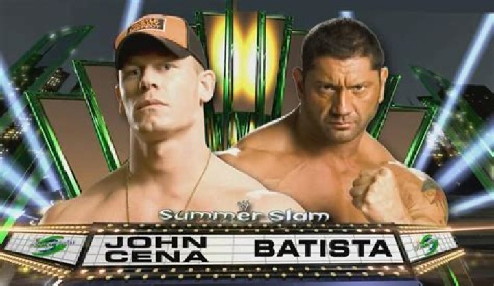 Batista v Cena SummerSlam 2008 Cropped