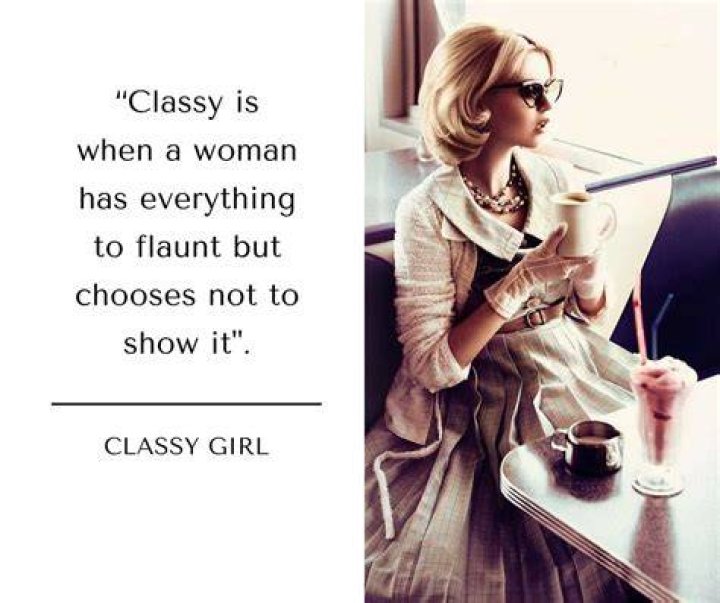 Being Classy Lady Quotes. QuotesGram