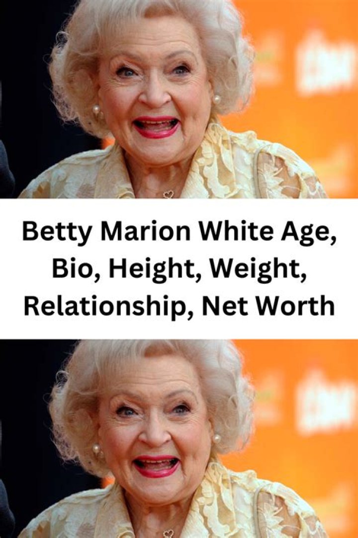 Betty White weight