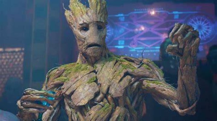 Big Groot and the Guardians of the Galaxy in Vol. 3