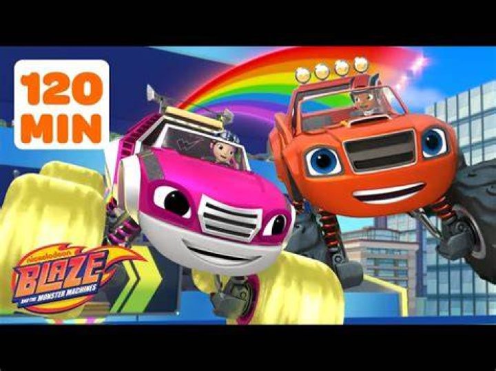 Blaze Transformations & Rescues! w/ AJ 2+ Hour Compilation Blaze