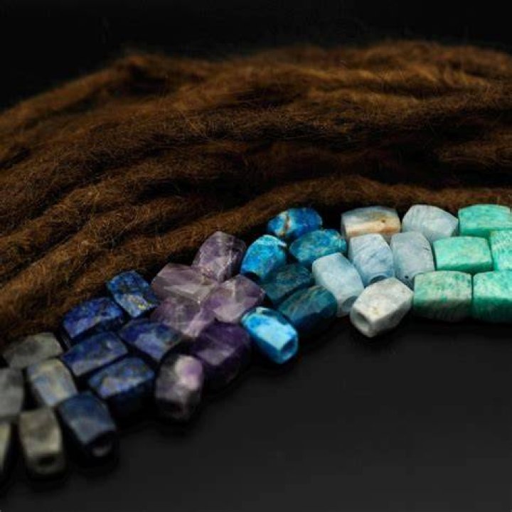 Boho Dread Beads, Set of 3, Made to Order, Please Read Item Details