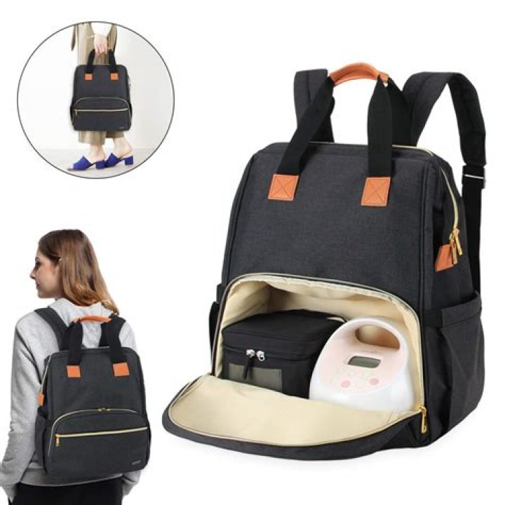 brielle backpack, best breast pump bags