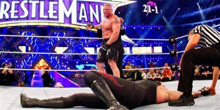 Brock Lesnar Ends The Streak
