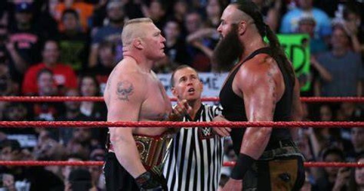Brock Lesnar vs Braun Strowman (No Mercy, 2017) Cropped