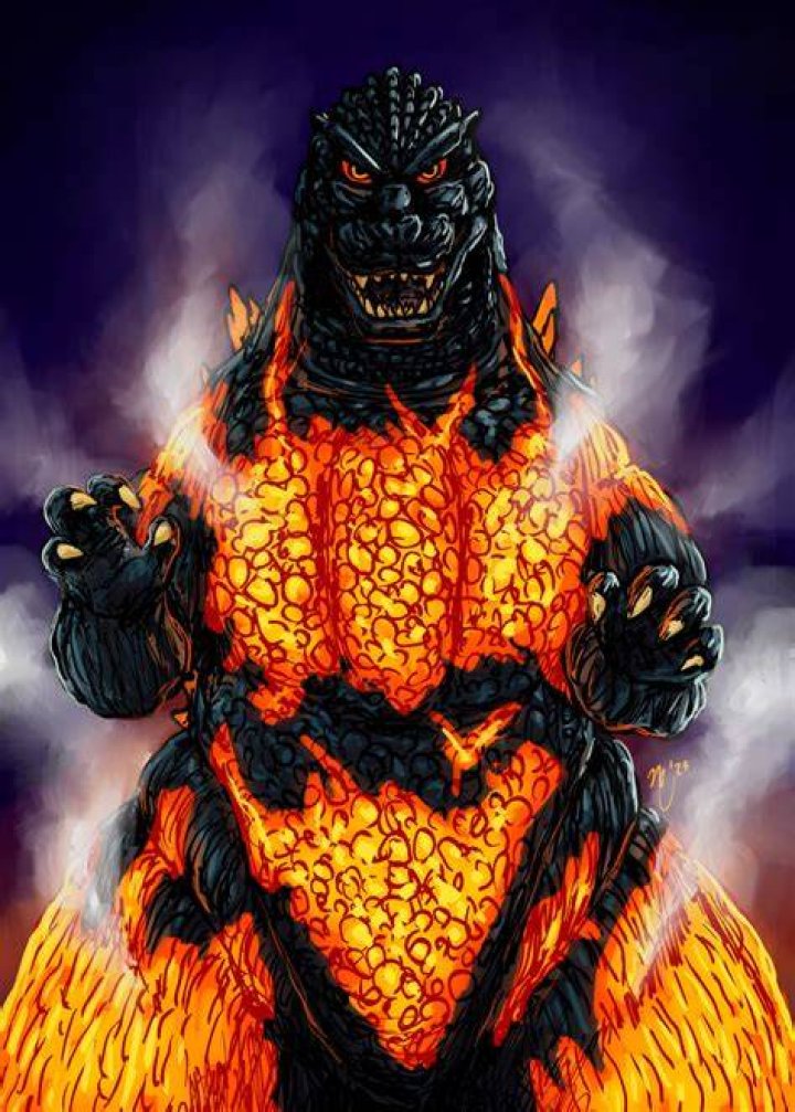 Burning Godzilla
