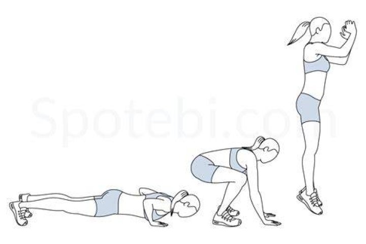 best bodyweight exercises burpee exercise