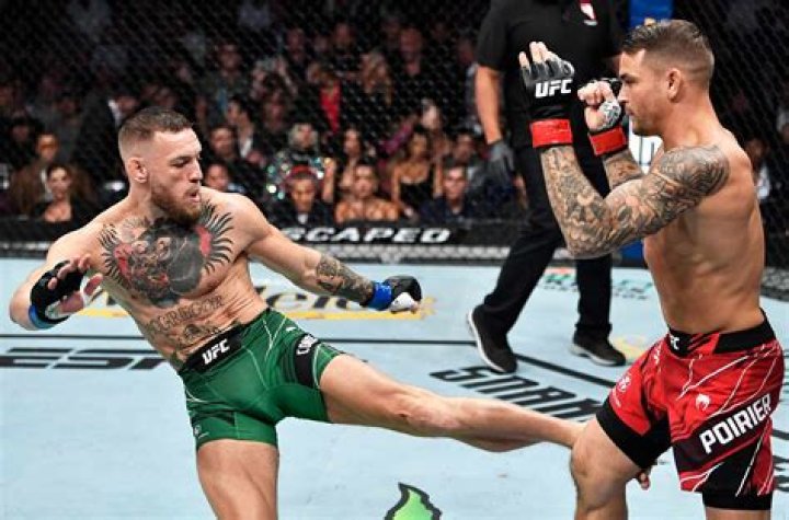 Conor McGregor Dustin Poirier 
