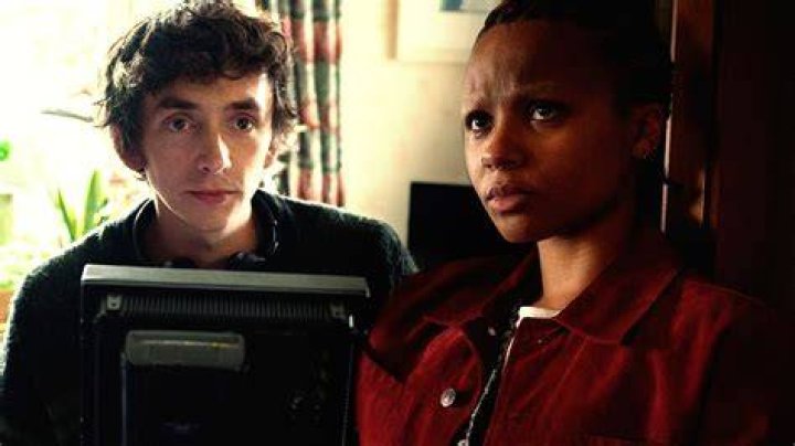 davis and pia in black mirror episode loch henry