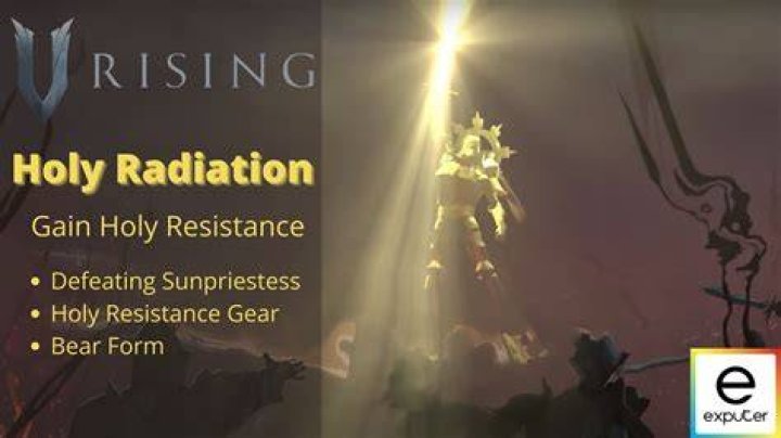 Dealing with Holy Radiation In V Rising