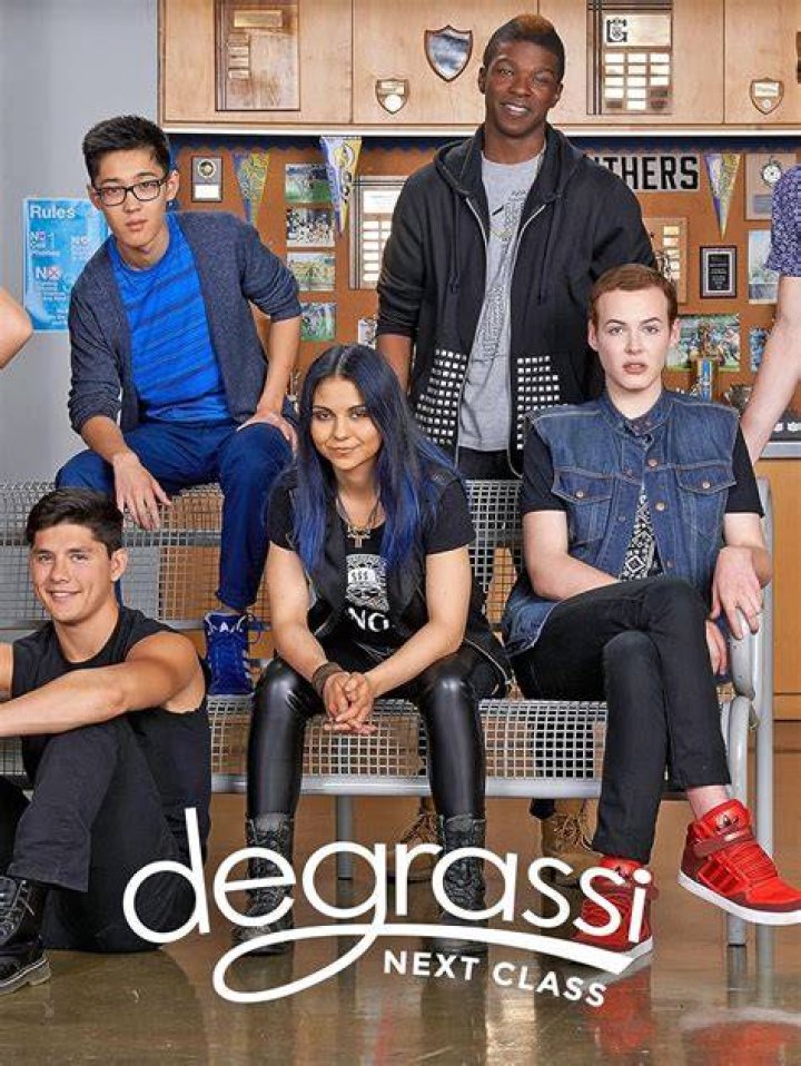Degrassi Class of 2012 throwing their caps