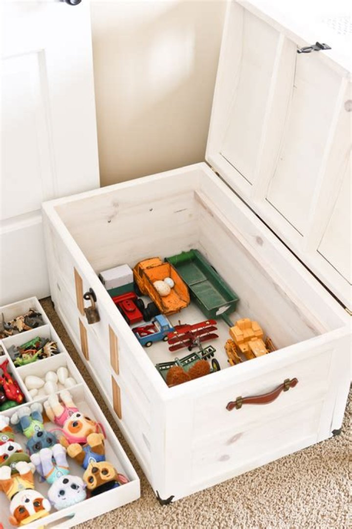 DIY Toy Storage Treasure Chest Tidbits