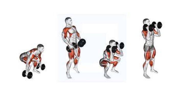 Dumbbell clean