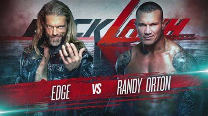 Edge vs Randy Orton Backlash 2020