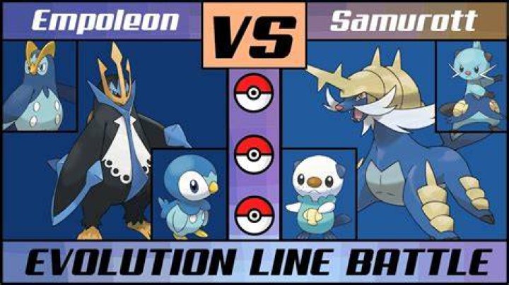 Empoleon vs Samurott | Bulbagarden
