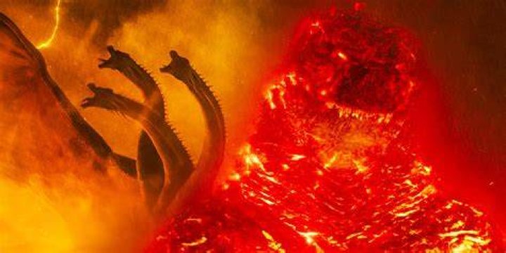 Fire godzilla Ghidorah