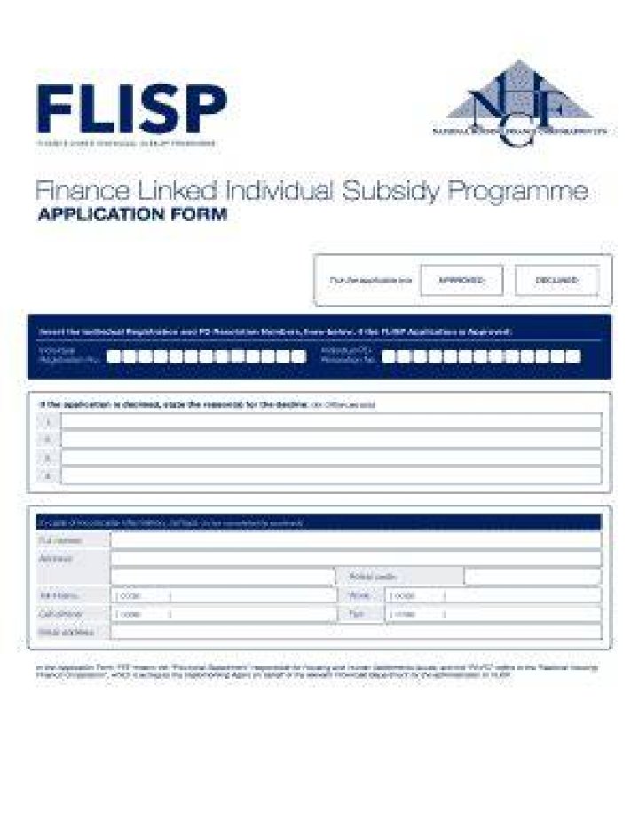 flisp application form flisp application form