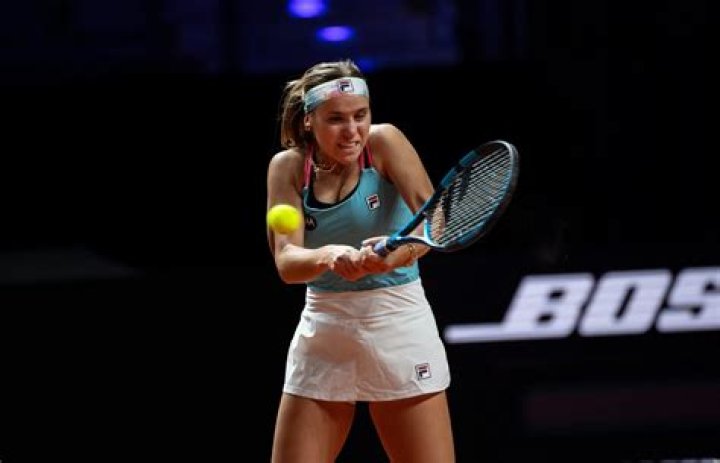 Former Australian Open champ Sofia Kenin marches into round two at the