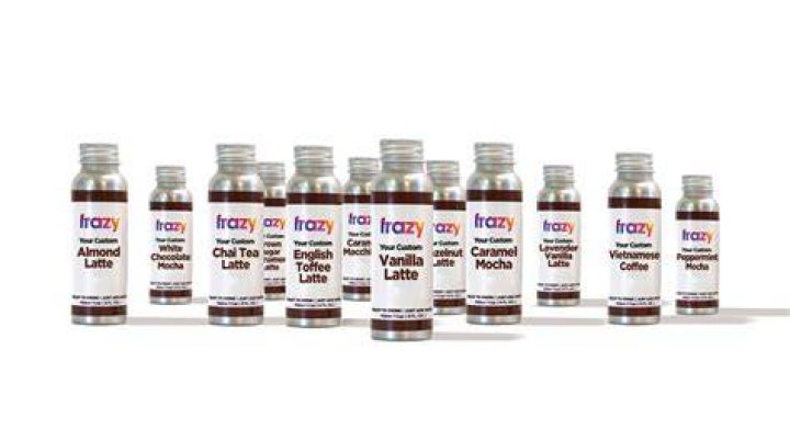 Frazy produces highly-customized, cafe and bar-quality beverages — Frazy Cups and Frazy Bottles — delivered straight to customers’ doors. (PRNewsfoto/Frazy) Frazy produces highly-customized, cafe and bar-quality beverages — Frazy Cups and Frazy Bottles — delivered straight to customers’ doors. (PRNewsfoto/Frazy)