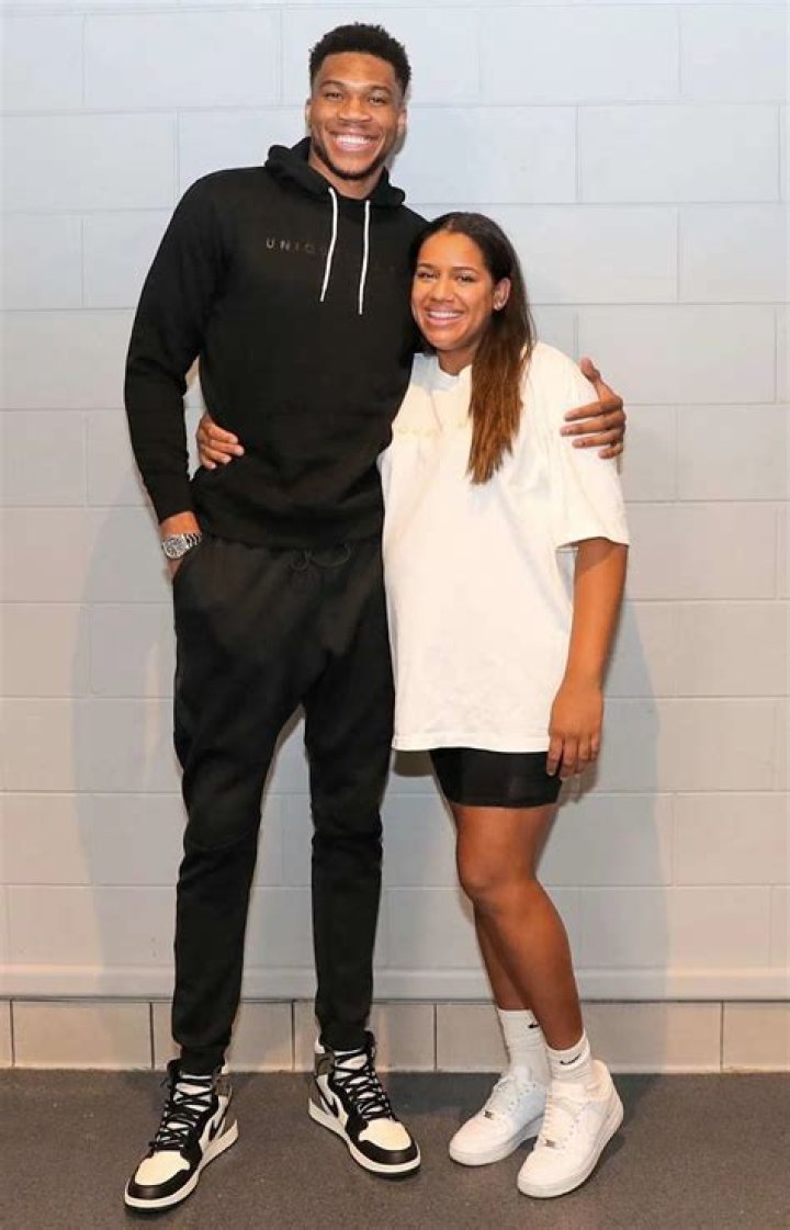 Giannis Antetokounmpo&rsquo;s girlfriend
