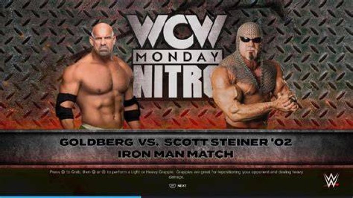 Goldberg v Scott Steiner v Test Raw January 19, 2004 Cropped
