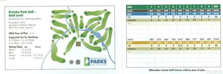 Golf Course Overview Dretzka Park Golf Course By Brian Weis