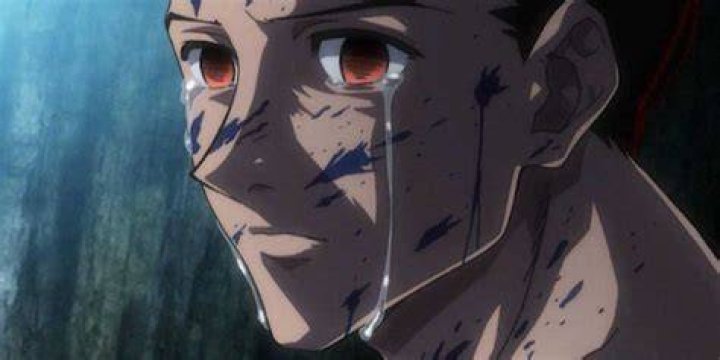 Gon Freecss crying in Hunter x Hunter