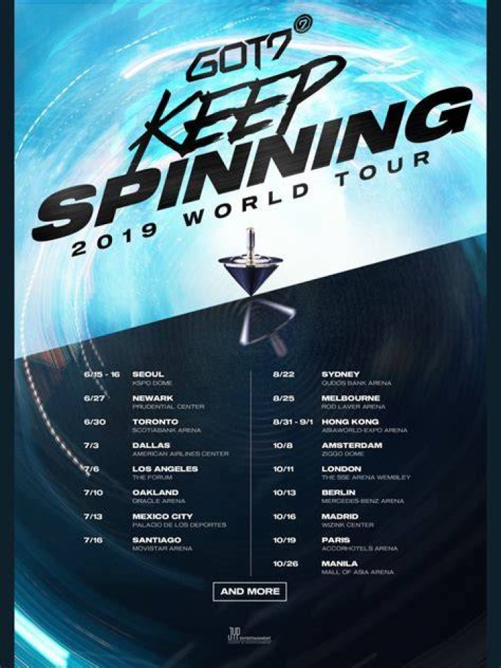 GOT7 2019 WORLD TOUR 'KEEP SPINNING' IN NEW YORK Gấu