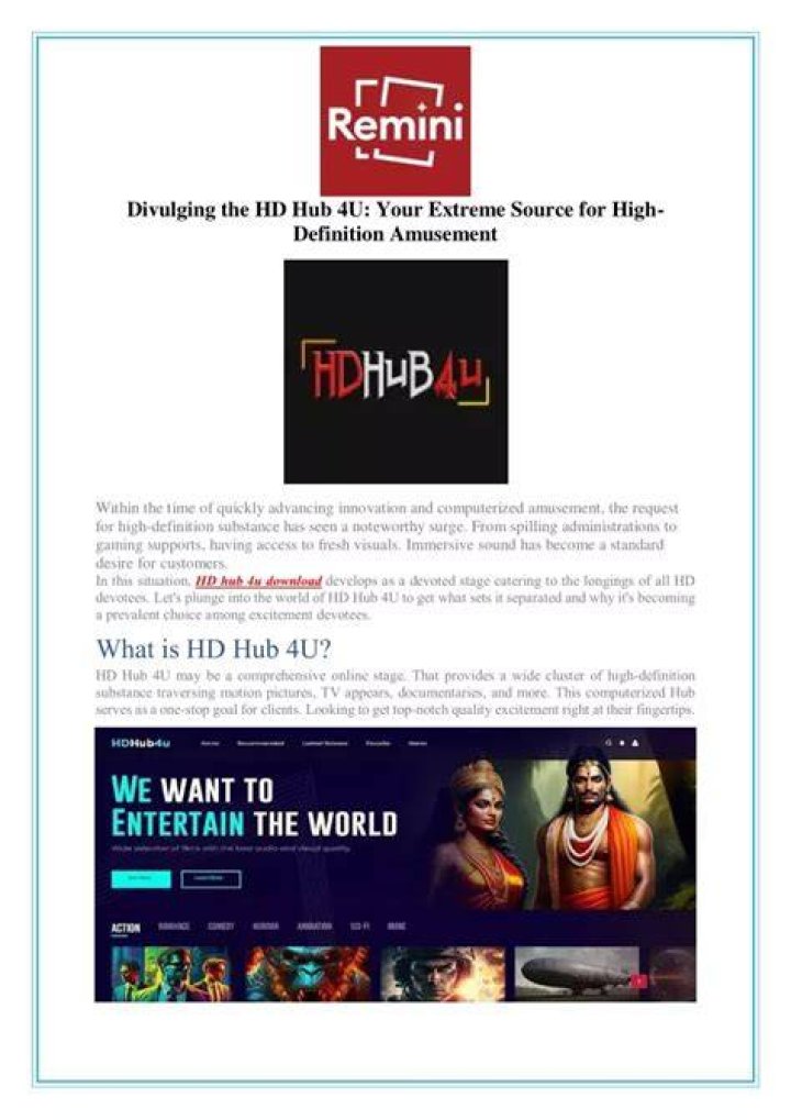 HD Hub 300: Your Ultimate Source For High Definition Content