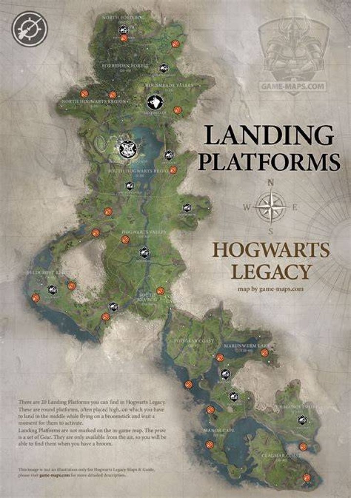 Hogwarts Legacy Landing Platform Location - Hogsmeade Valley 1