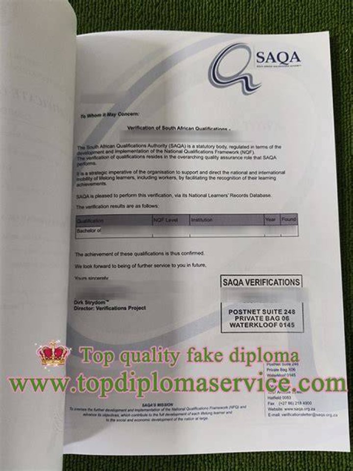How much is SAQA verification?