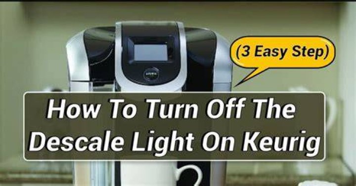 How to Reset Descale Light on Keurig Slim (Quick Guide)
