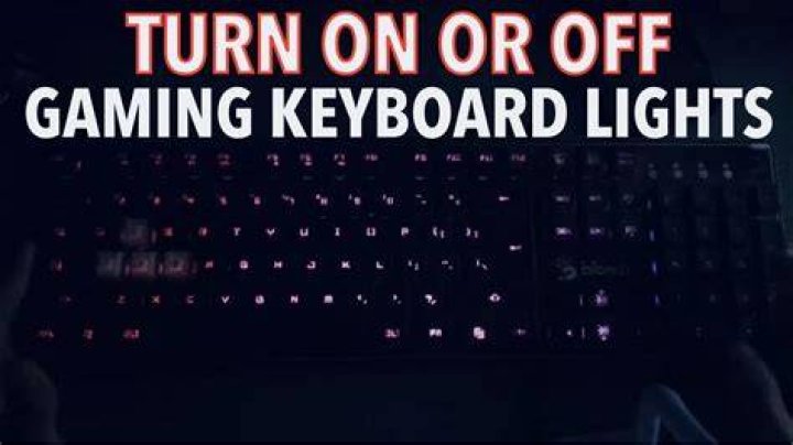 How To Turn On/Off Keyboard Lights On ASUS TUF Gaming