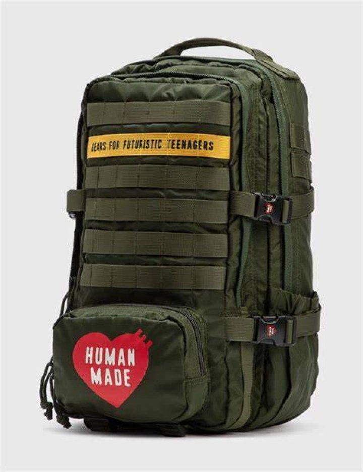 HUMAN MADE Military Backpack & Shoulder Bag Hypebeast